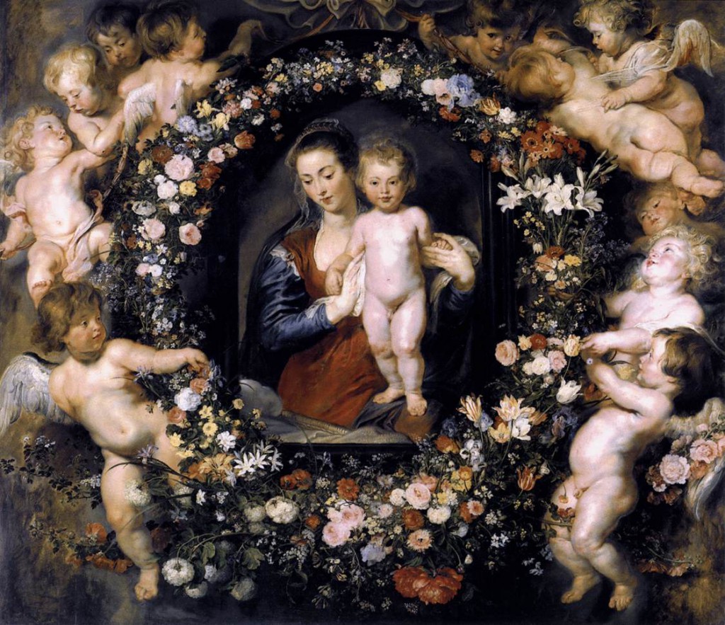 Peter Paul Rubens i Jan Brueghel mł – Madonna z Dzieciątkiem (1620)